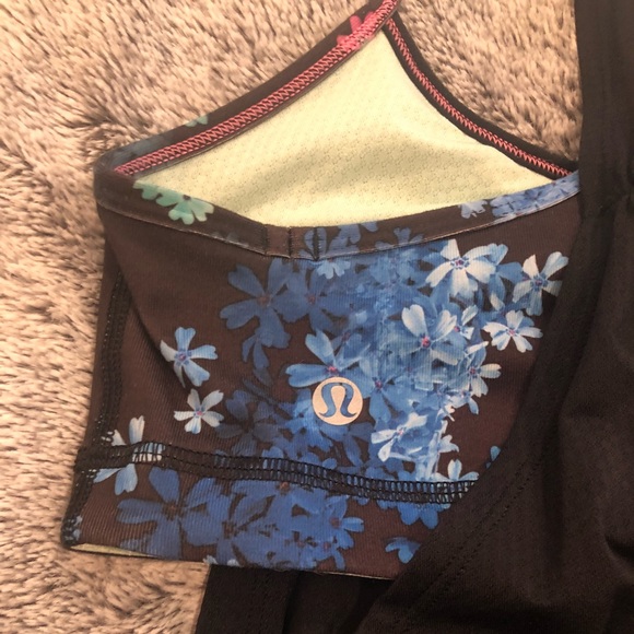 Lululemon No Limits Tank in Black/Petal Floral - Picture 4 of 6
